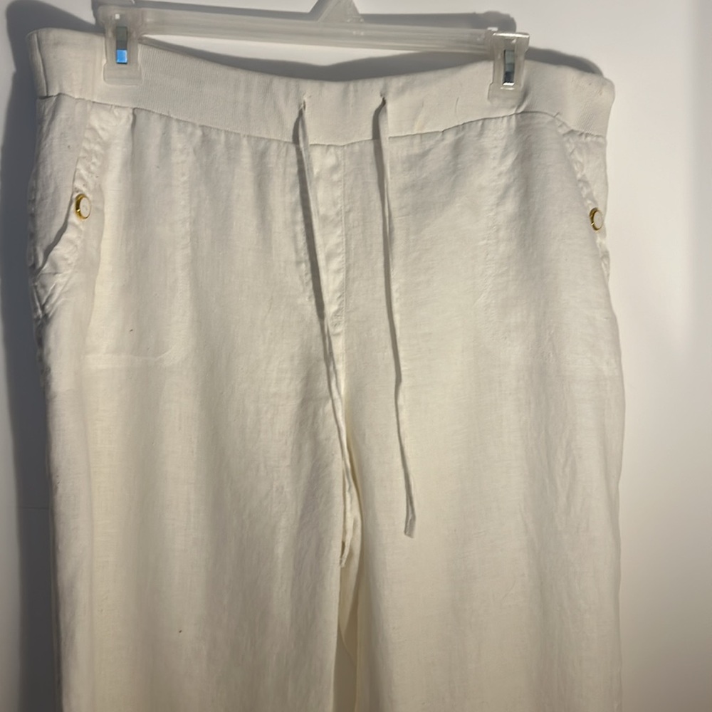 Womens White Casual Pants size 18 - Picture 4 of 10
